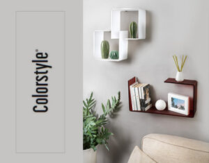 Mensola cubo 4 lati Opalino - DESIGN 1 - immagine 2