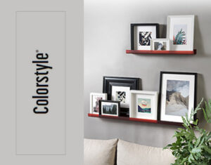 Mensola porta cornici Rosso 1000 - DESIGN 3b - immagine 2